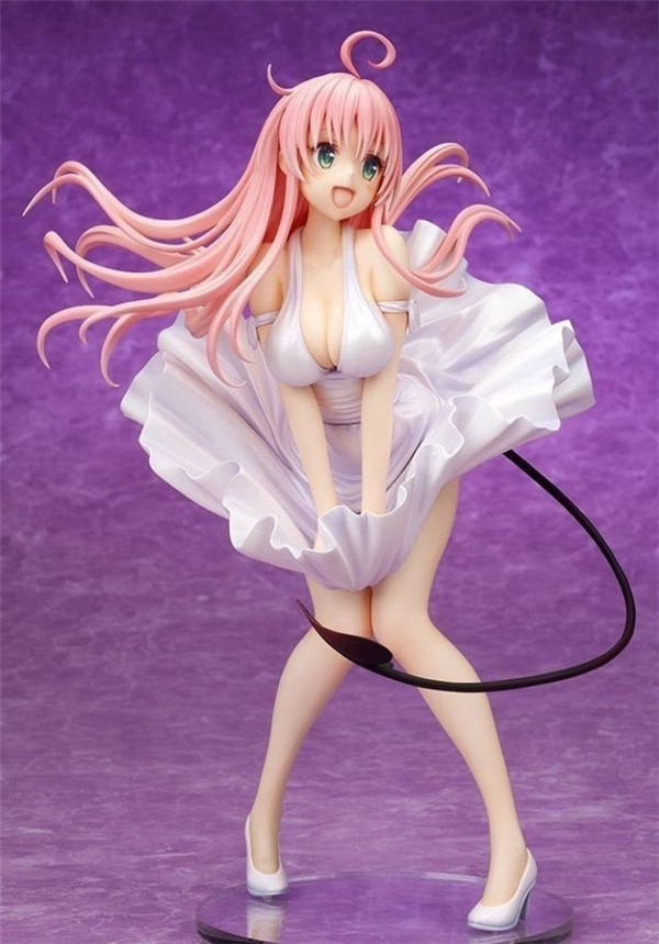 《出包王女》白裙菈菈手办欣赏 经典姿势性感可爱