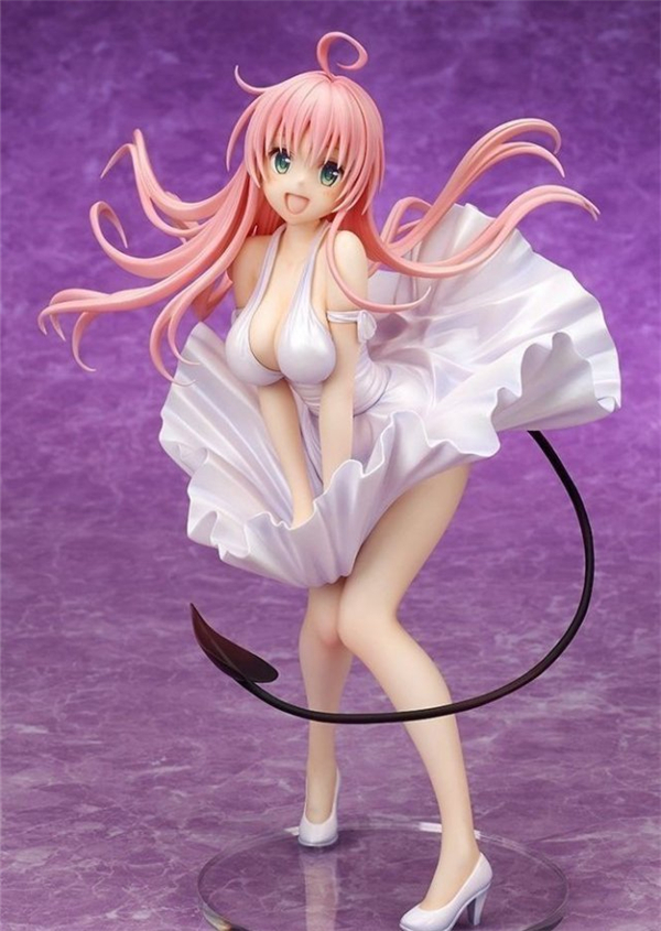 《出包王女》白裙菈菈手办欣赏 经典姿势性感可爱