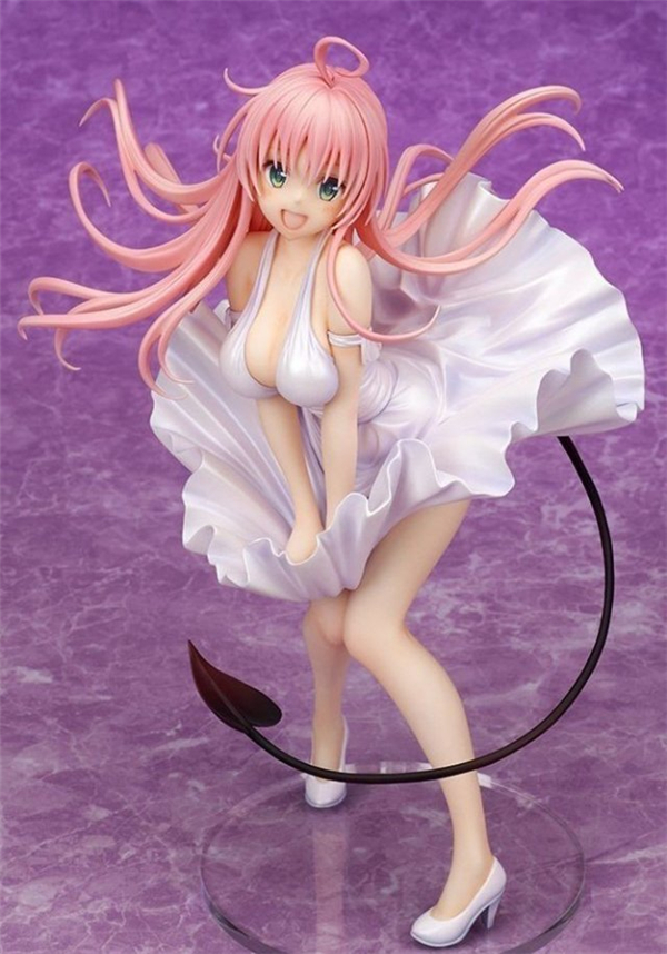 《出包王女》白裙菈菈手办欣赏 经典姿势性感可爱