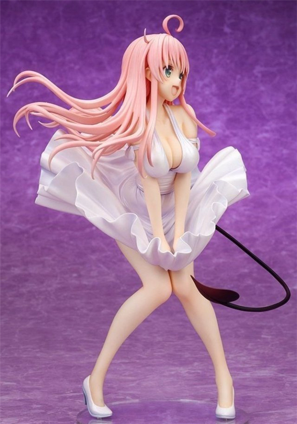 《出包王女》白裙菈菈手办欣赏 经典姿势性感可爱