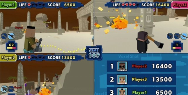 暴力不血腥! MC风射击《VoxelShot》4.19日将登Switch