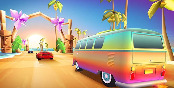 致敬街机赛车游戏《追踪地平线Turbo》将于5月登陆PS4