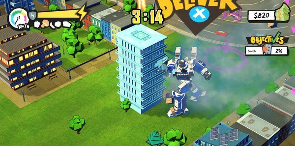 开着机甲送披萨! 新游《超级披萨泰坦》将登Steam