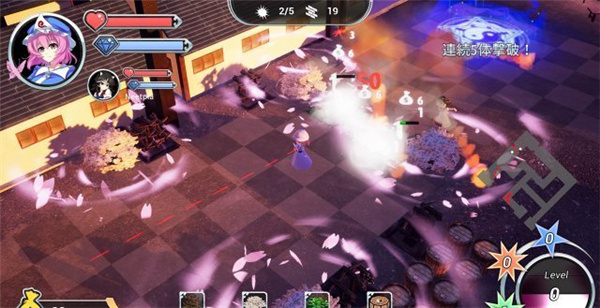 PS4版《幻想乡守护者》 20名妹子在华丽的塔防世界等你