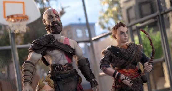 PS4 Pro趣味广告 奎爷陪儿子畅玩《战神4》