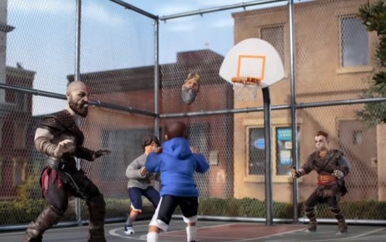 PS4 Pro趣味广告 奎爷陪儿子畅玩《战神4》