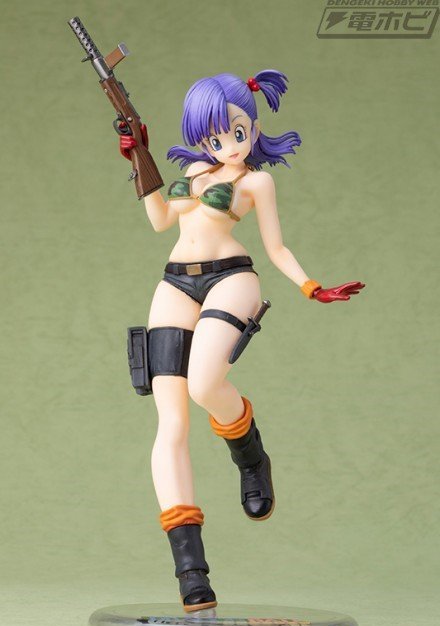 《龙珠》美女系列手办 布玛军服火辣性感