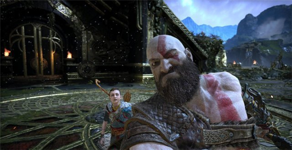 奎爷父子被玩坏! 《战神4》照相模式玩家作品欣赏