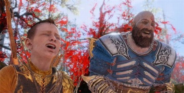 奎爷父子被玩坏! 《战神4》照相模式玩家作品欣赏