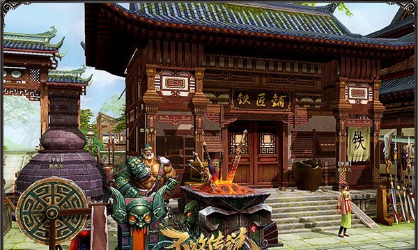 自主建造王朝!  《不败传说》全新王城震撼上线