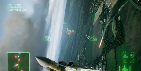《皇牌空战7》高清截图展示 天气特效真实自然