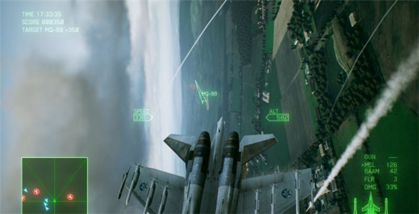 《皇牌空战7》高清截图展示 天气特效真实自然
