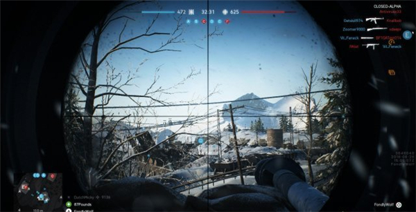 《战地5》内测版高清截图赏 雪地风景美不胜收