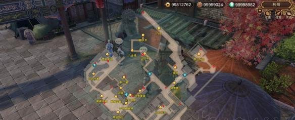 天命奇御开封坛子在哪里?开封+洛阳+杭州坛子位置地图标注