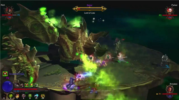 Switch版《暗黑破坏神3》实机演示放出 60FPS画面很流畅