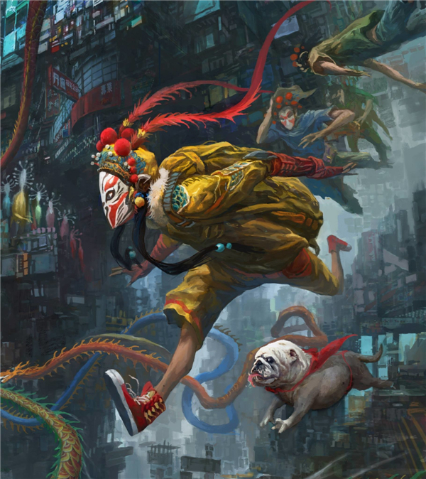 震撼! 华人画师概念原画欣赏 曾参与索尼和暴雪游戏开发