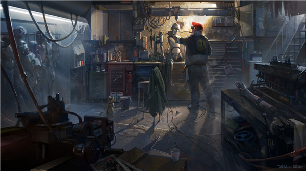 震撼! 华人画师概念原画欣赏 曾参与索尼和暴雪游戏开发