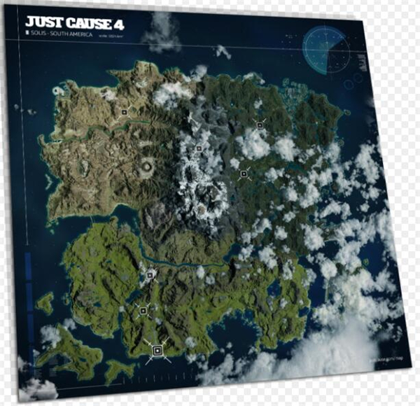 《正当防卫4》全地图曝光 不愧是系列史上最大!