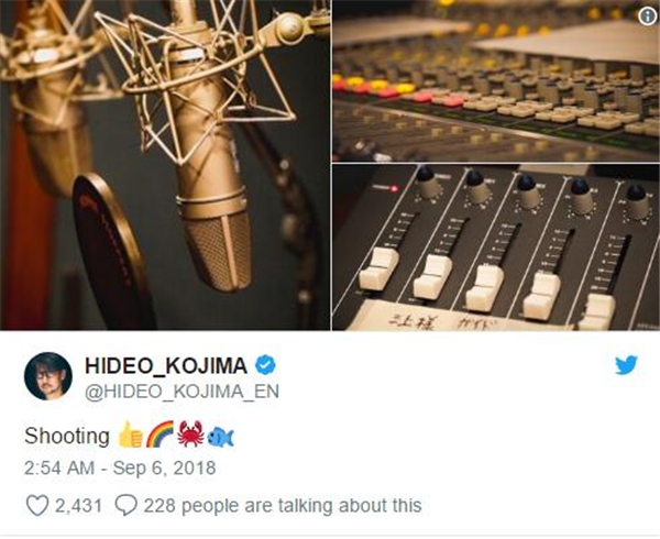 《死亡搁浅》东京展或有新预告? 小岛秀夫推特留悬念