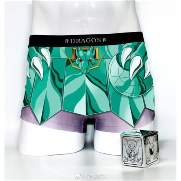 《圣斗士星矢》青铜圣衣内裤 高端大气穿上如主角附体