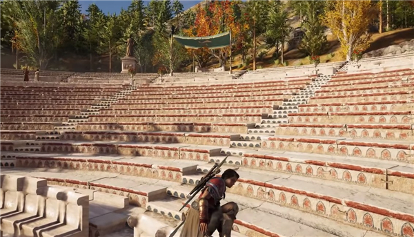 《刺客信条:奥德赛》实景与游戏对比 穿越时空游希腊!