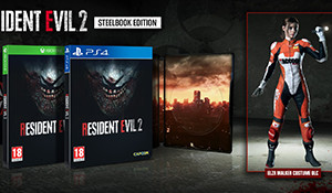《生化危机2:重制版》铁盒版曝光 附带克莱尔服装DLC