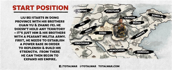 《三国:全面战争》刘备人设详情 爱民如子的汉室后裔