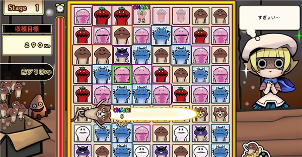 另类消消乐《滑子菇大繁殖》新情报 新角色人设公布