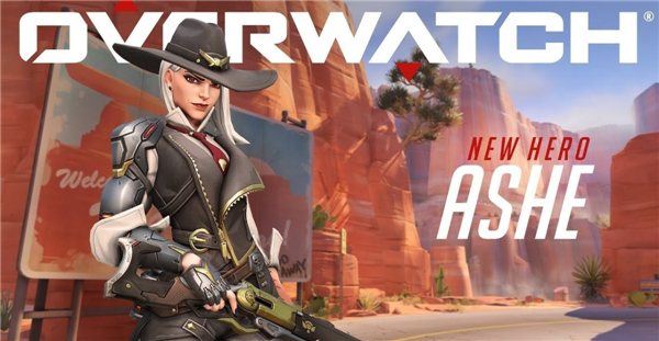 《守望先锋》新英雄艾什实机演示 野蛮御姐暴力输出