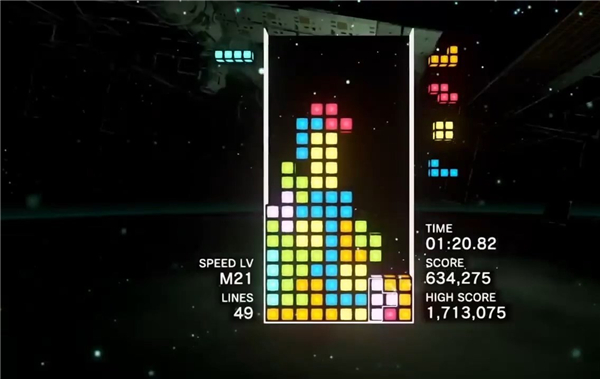 世界第一选手玩《俄罗斯方块:效应》 超神反应令人惊叹
