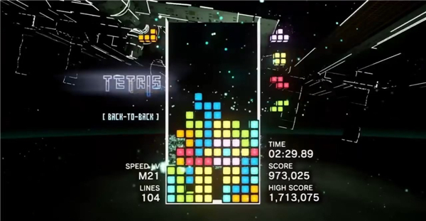 世界第一选手玩《俄罗斯方块:效应》 超神反应令人惊叹