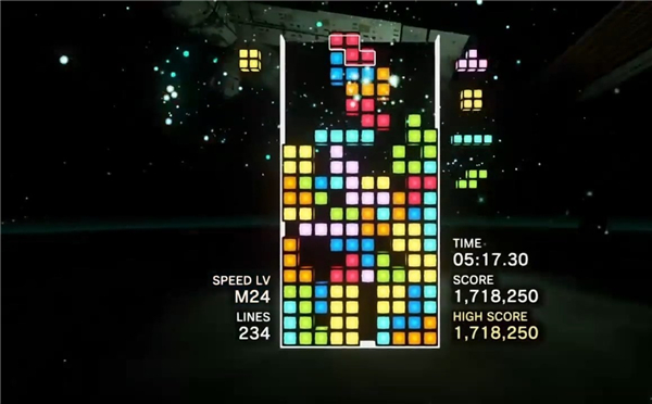 世界第一选手玩《俄罗斯方块:效应》 超神反应令人惊叹