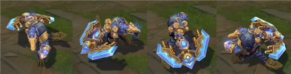 LOL海克斯鳄鱼皮肤演示 霸气测漏科技感十足