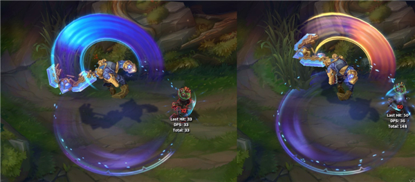 LOL海克斯鳄鱼皮肤演示 霸气测漏科技感十足