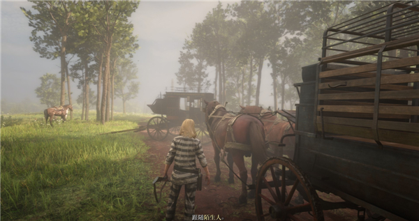 《荒野大镖客OL》实机截图曝光 可自定义角色可偷马