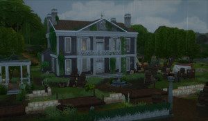 玩家在《模拟人生4》中再现《大镖客2》豪宅 细节逼真