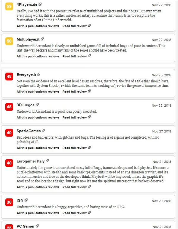 《地下世界:崛起》IGN 3.0分 漏洞百出的混乱RPG