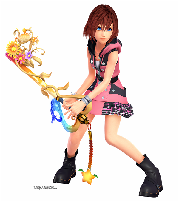 《王国之心3》最新设定图公开 凯莉手握钥刃蓄势待发