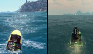 《正当防卫4》与前作画面对比 水面和爆炸效果不升反降