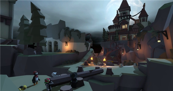 《人类:一败涂地》新DLC宣传片 黑暗城堡免费领取