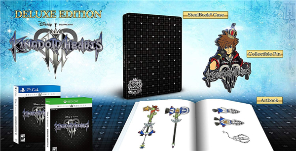 《王国之心3》限定版PS4Pro开启预购 售价400美元