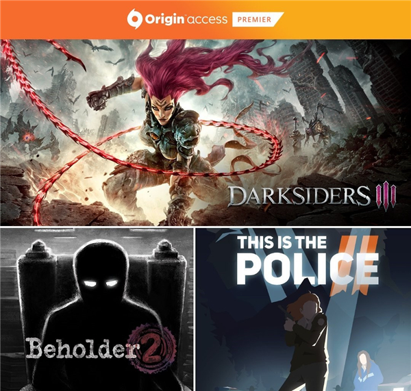 《暗黑血统3》加入Origin高级会员 多款游戏免费玩