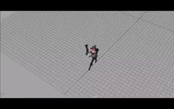 LOL厄运小姐姐新奔跑动作 气势汹汹十分有范