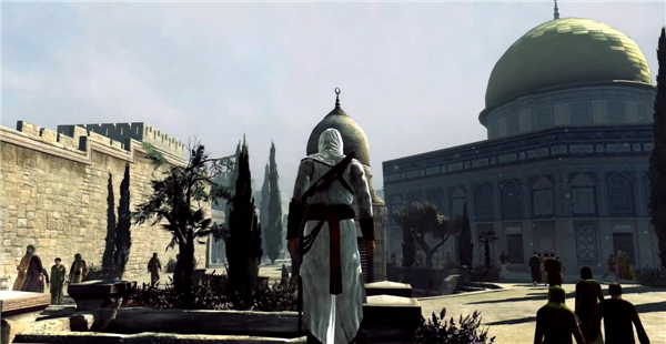 《刺客信条》游戏与现实场景对比 仿佛置身耶鲁撒冷