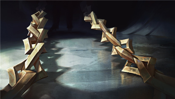 LOL新英雄暗示图放出 德玛西亚四英雄均被金色锁链捆绑