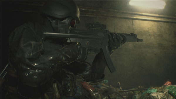 《生化危机2:重制版》全新截图 汉克背影帅气爆棚