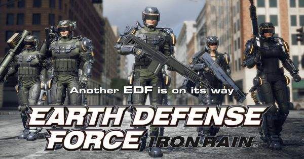 PS4实体版《地球防卫军:铁雨》封面曝光 灭世氛围十足