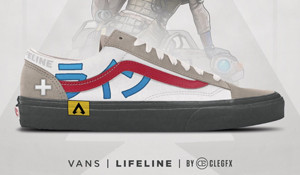 设计师自制《Apex英雄》主题运动鞋 炫酷造型帅气拉风