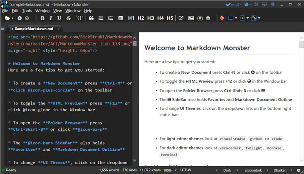 Markdown编辑器(Markdown Monster)