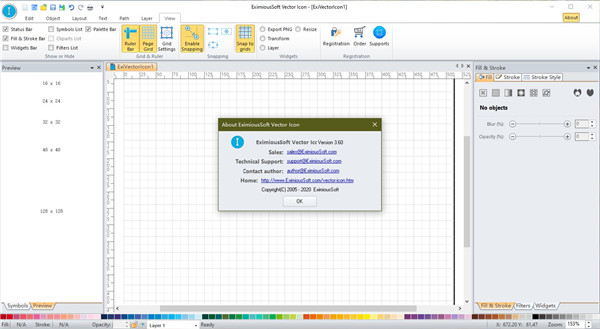 EximiousSoft Vector Icon(矢量图制作软件)1